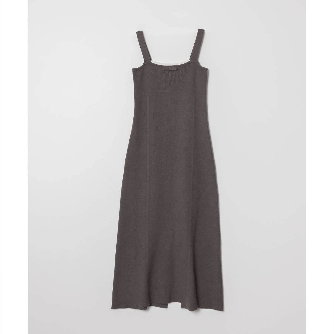 ランダ RANDA ★ ボレロセットリブニットワンピース (GRAY) GRAY