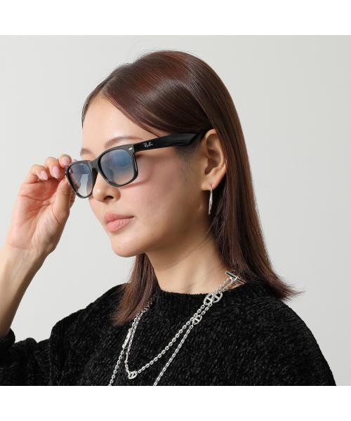レイバン Ray-Ban Ray-Ban サングラス NEW WAYFARER CLASSIC RB2132-F (901/3F/BLACK/BLUE) 901/3F/BLACK/BLUE