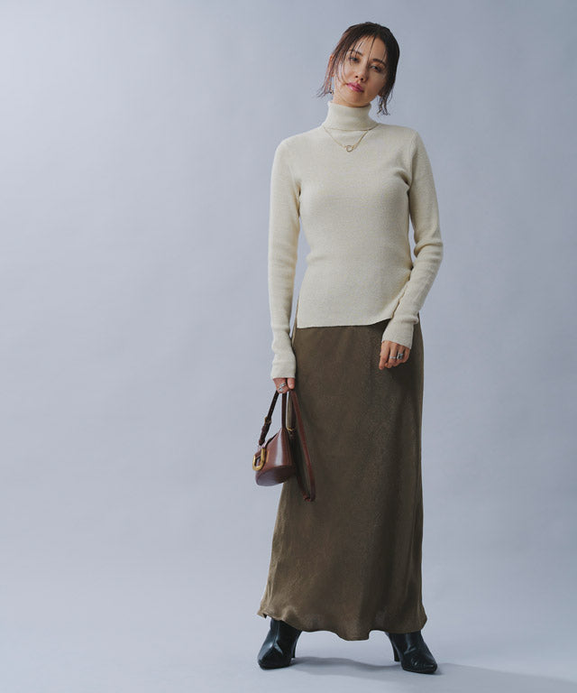 ラス RASW 【低身長向け】サテンバイヤススカート