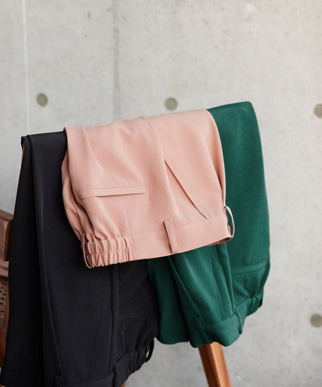 ラス RASW 【低身長向け】テーパードパンツ