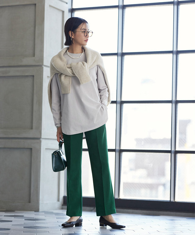 ラス RASW 【低身長向け】テーパードパンツ