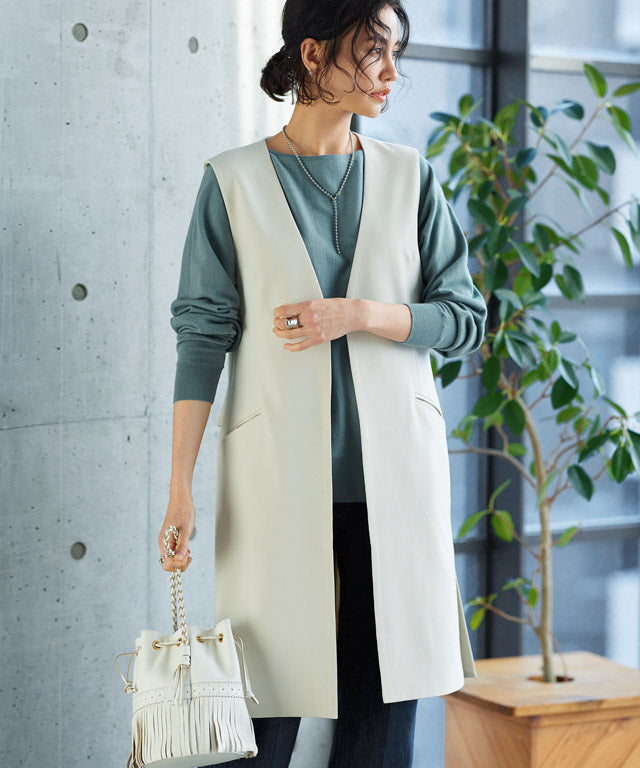 ラス RASW ウール混ドルマンニット