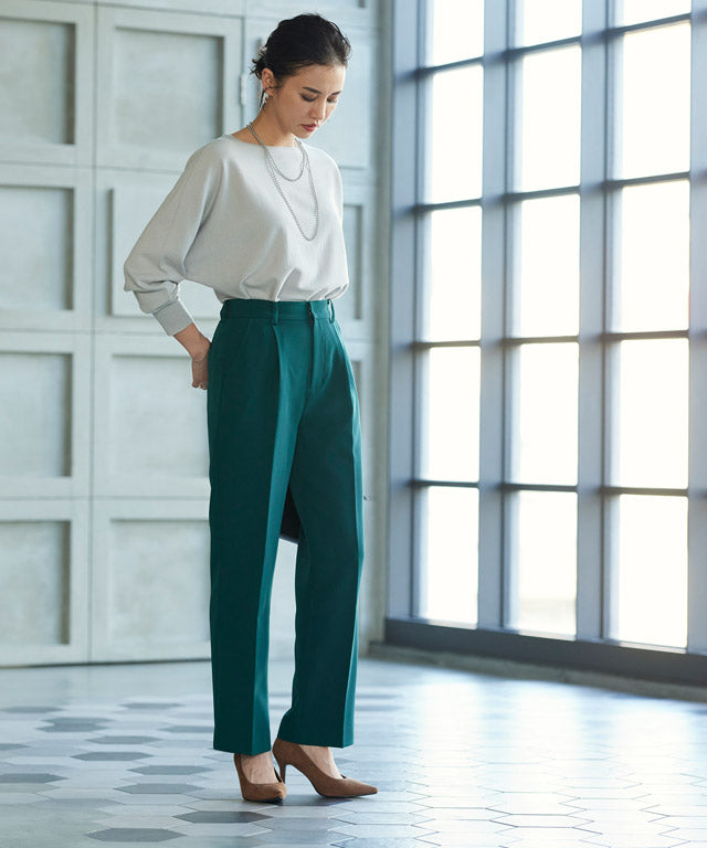 ラス RASW ウール混ドルマンニット