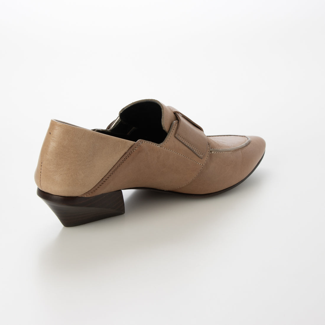 ラボ キゴシ ワークス RABOKIGOSHI works 3.5cm本革ポインテッドトウ2WAYシューズ (サンド) サンド