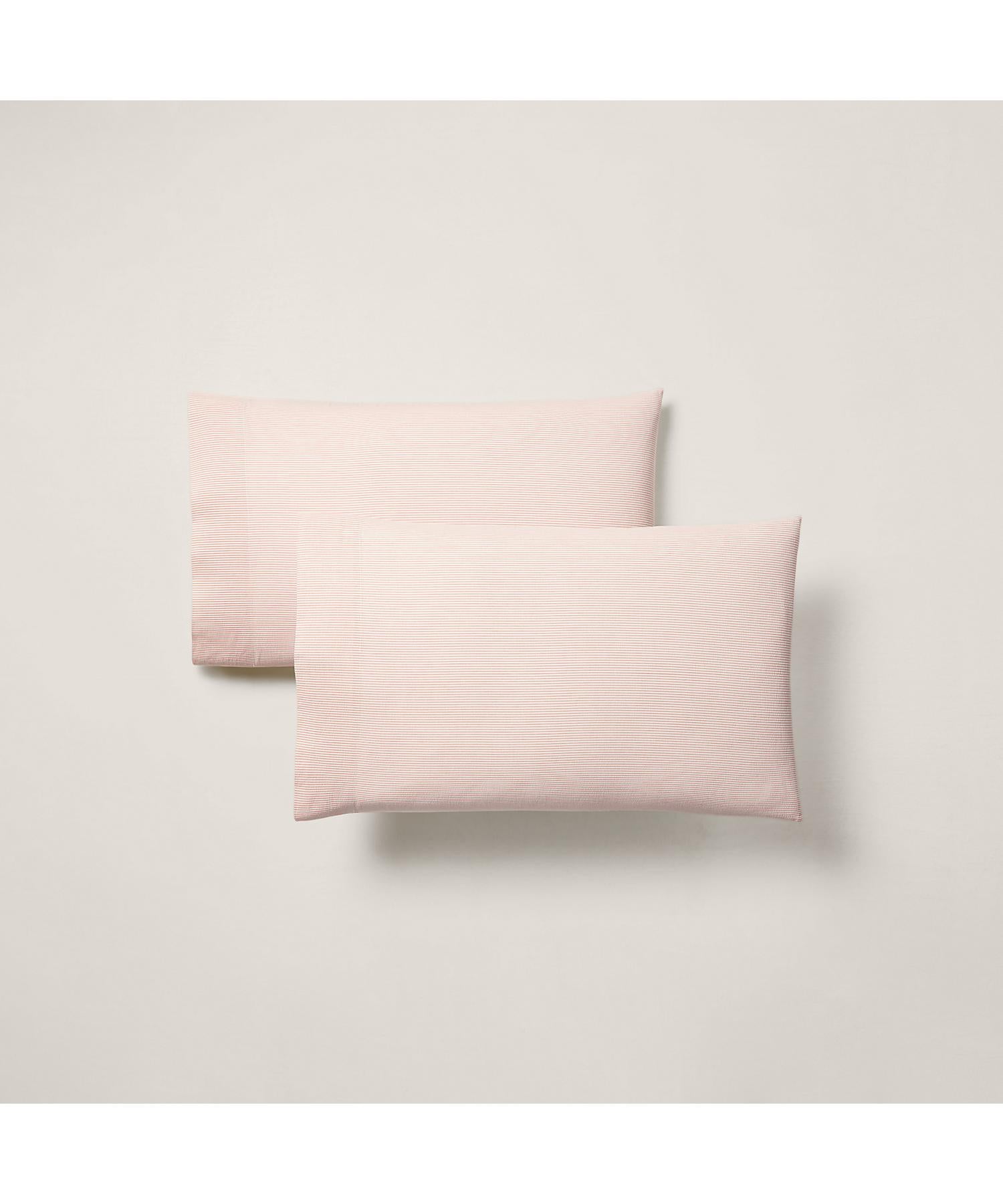 ラルフ ローレン ホーム RALPH LAUREN HOME シアサッカー ストライプ ピローケース (650ピンク) 650ピンク