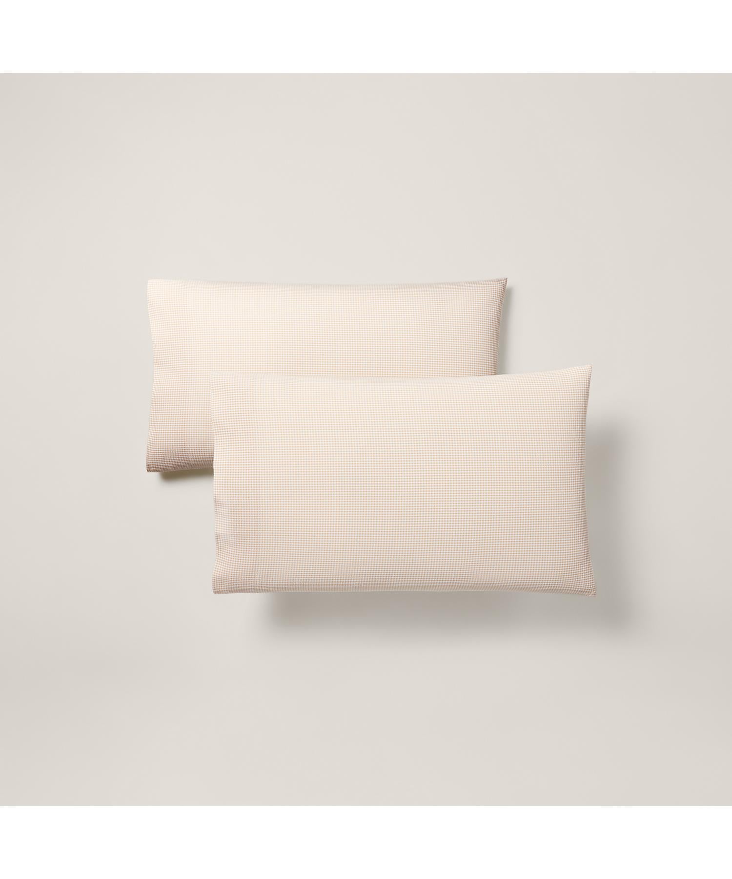 ラルフ ローレン ホーム RALPH LAUREN HOME シアサッカー ギンガム ピローケース (270ブラウン) 270ブラウン