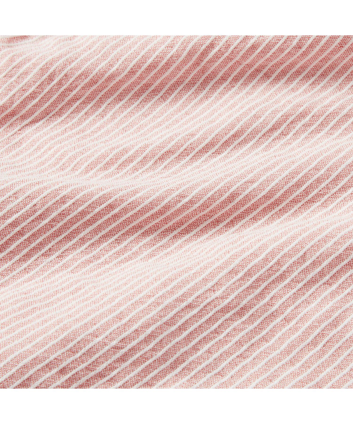 ラルフ ローレン ホーム RALPH LAUREN HOME シアサッカー ストライプ スモール シングル タオルケット (650ピンク) 650ピンク