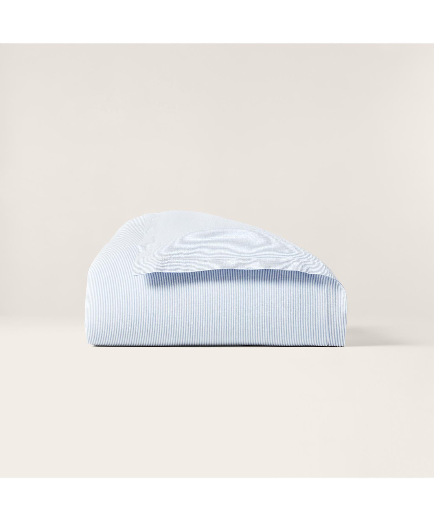 ラルフ ローレン ホーム RALPH LAUREN HOME シアサッカー ストライプ デュベ カバー/シングルサイズ