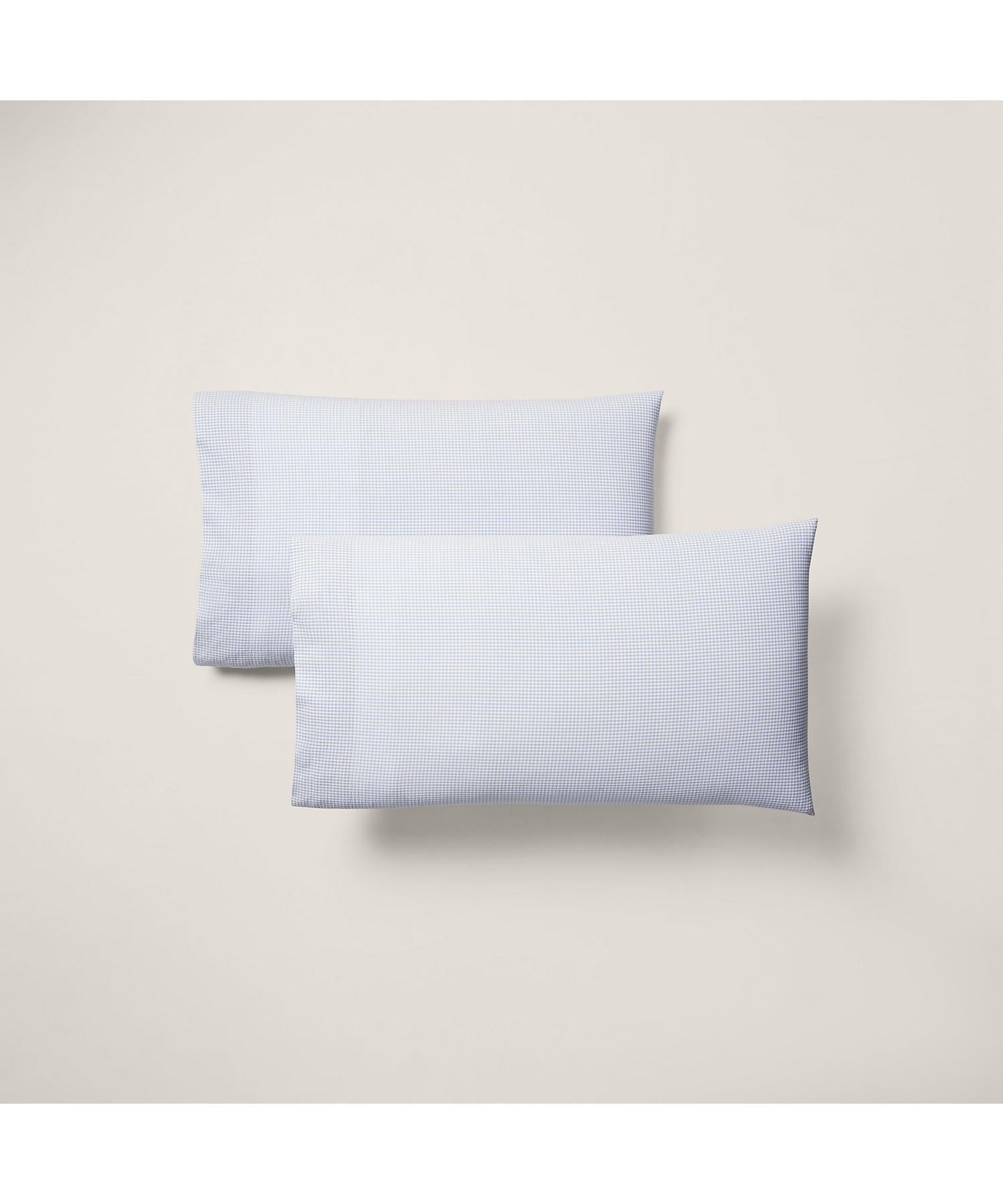 ラルフ ローレン ホーム RALPH LAUREN HOME シアサッカー ギンガム ピローケース (400ブルー) 400ブルー