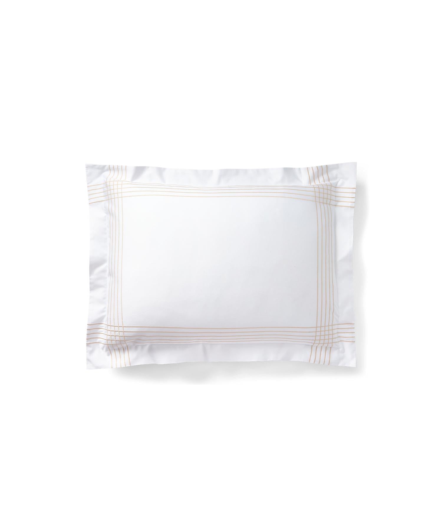 ラルフ ローレン ホーム RALPH LAUREN HOME オーガニック コットン サティーン ハンカチーフ スタンダード シャム (270ブラウン) 270ブラウン