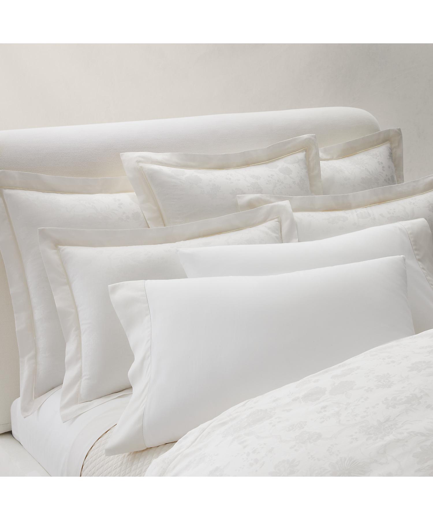 ラルフ ローレン ホーム RALPH LAUREN HOME オーガニック コットン Bethany ジャカード ボックスシーツ/セミダブルサイズ (250ブラウン) 250ブラウン