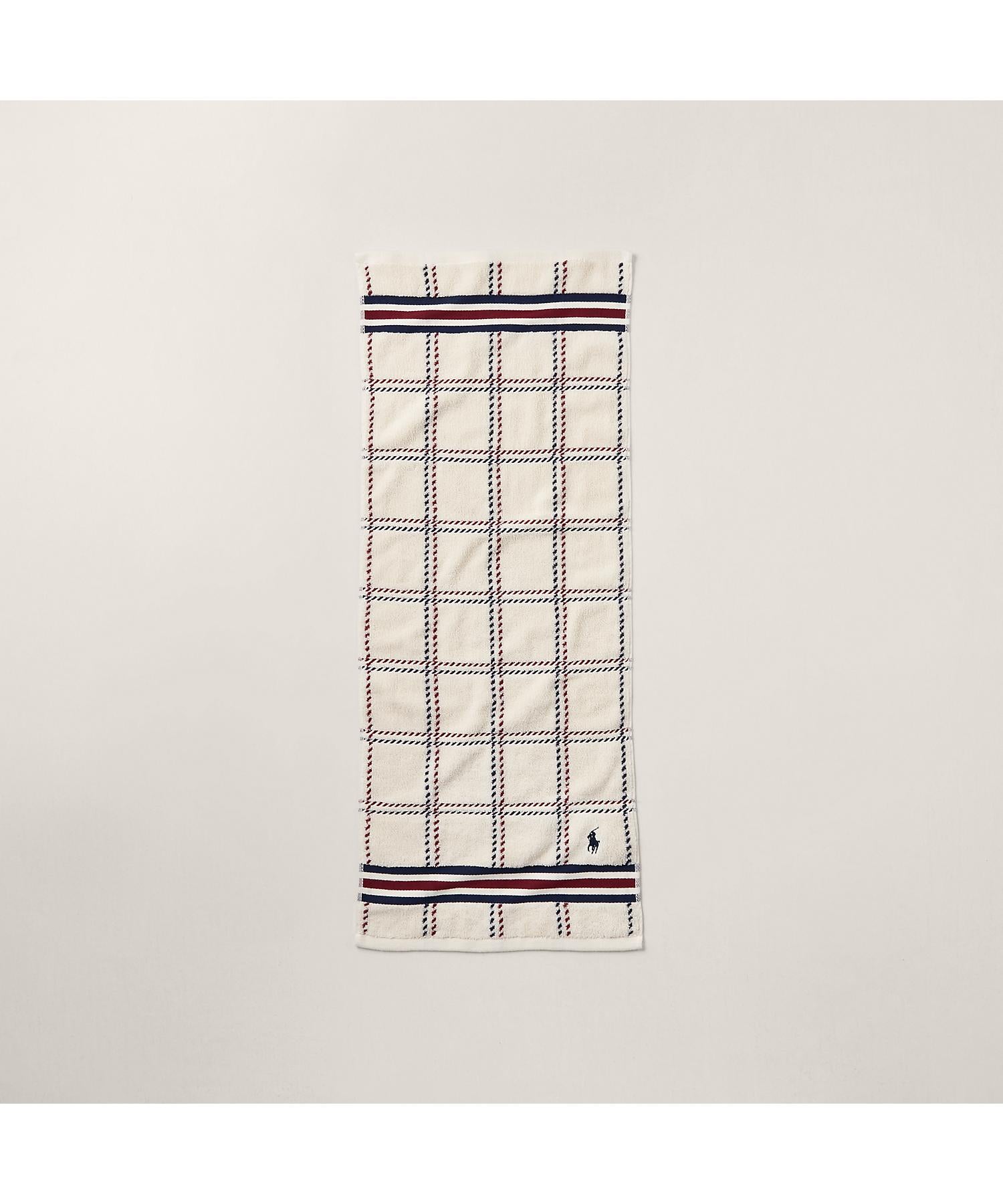 ラルフ ローレン ホーム RALPH LAUREN HOME Dillon ウィンドーペーン ハンド タオル (101ナチュラル) 101ナチュラル