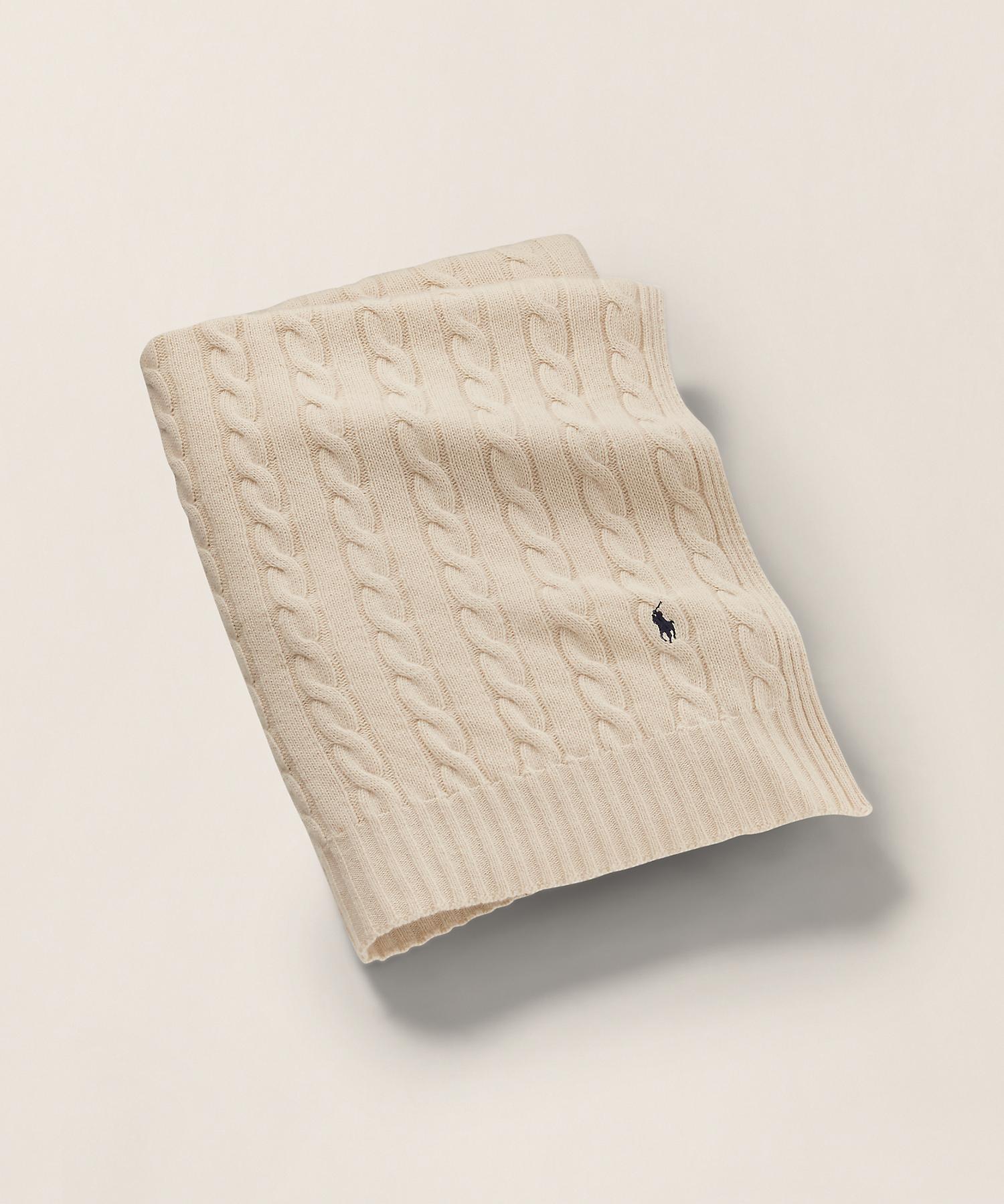 ラルフ ローレン ホーム RALPH LAUREN HOME Wilton ハーフ ブランケット (270ブラウン) 270ブラウン