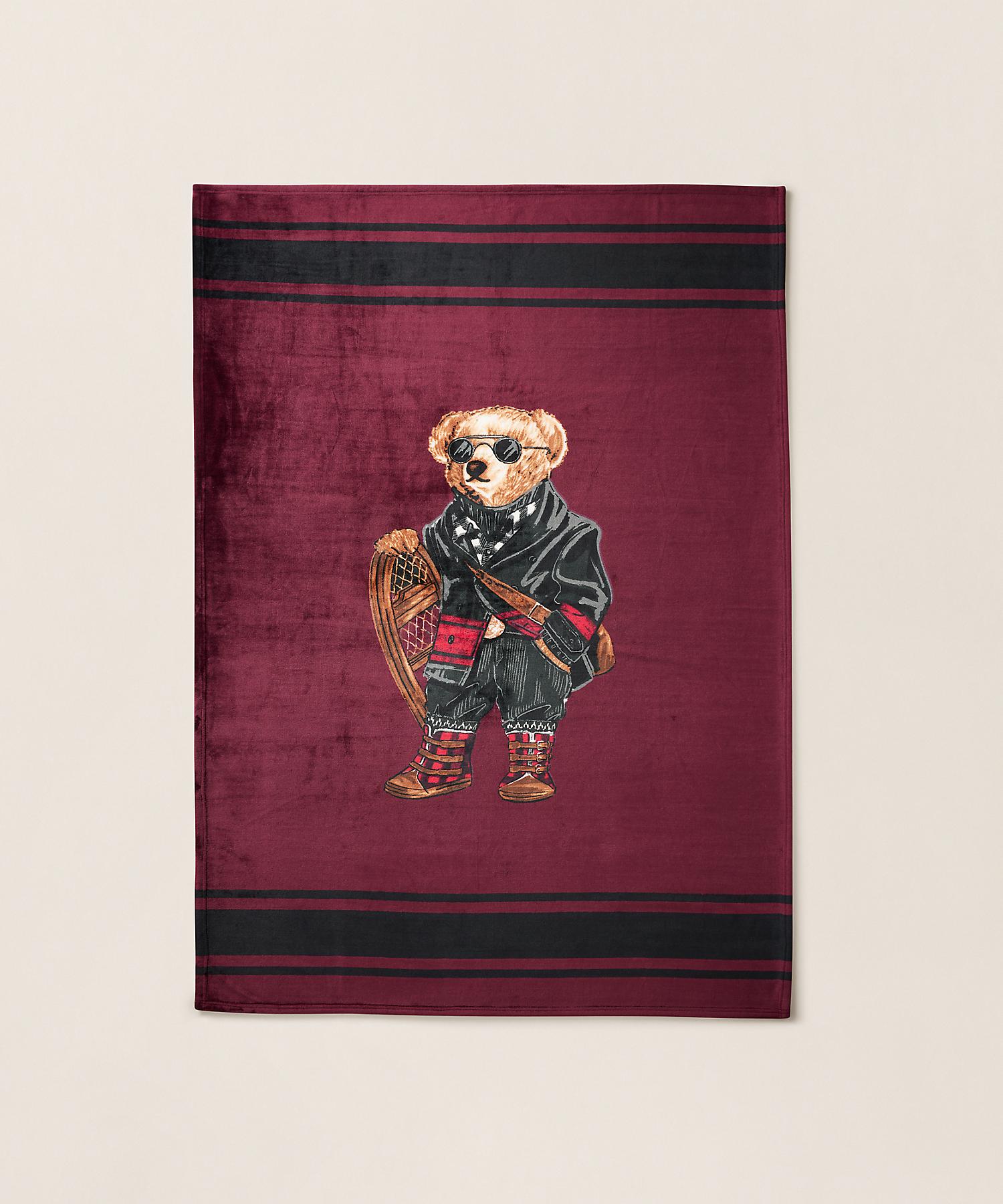 ラルフ ローレン ホーム RALPH LAUREN HOME ホリデー Polo ベア スロー ブランケット (999マルチカラー) 999マルチカラー
