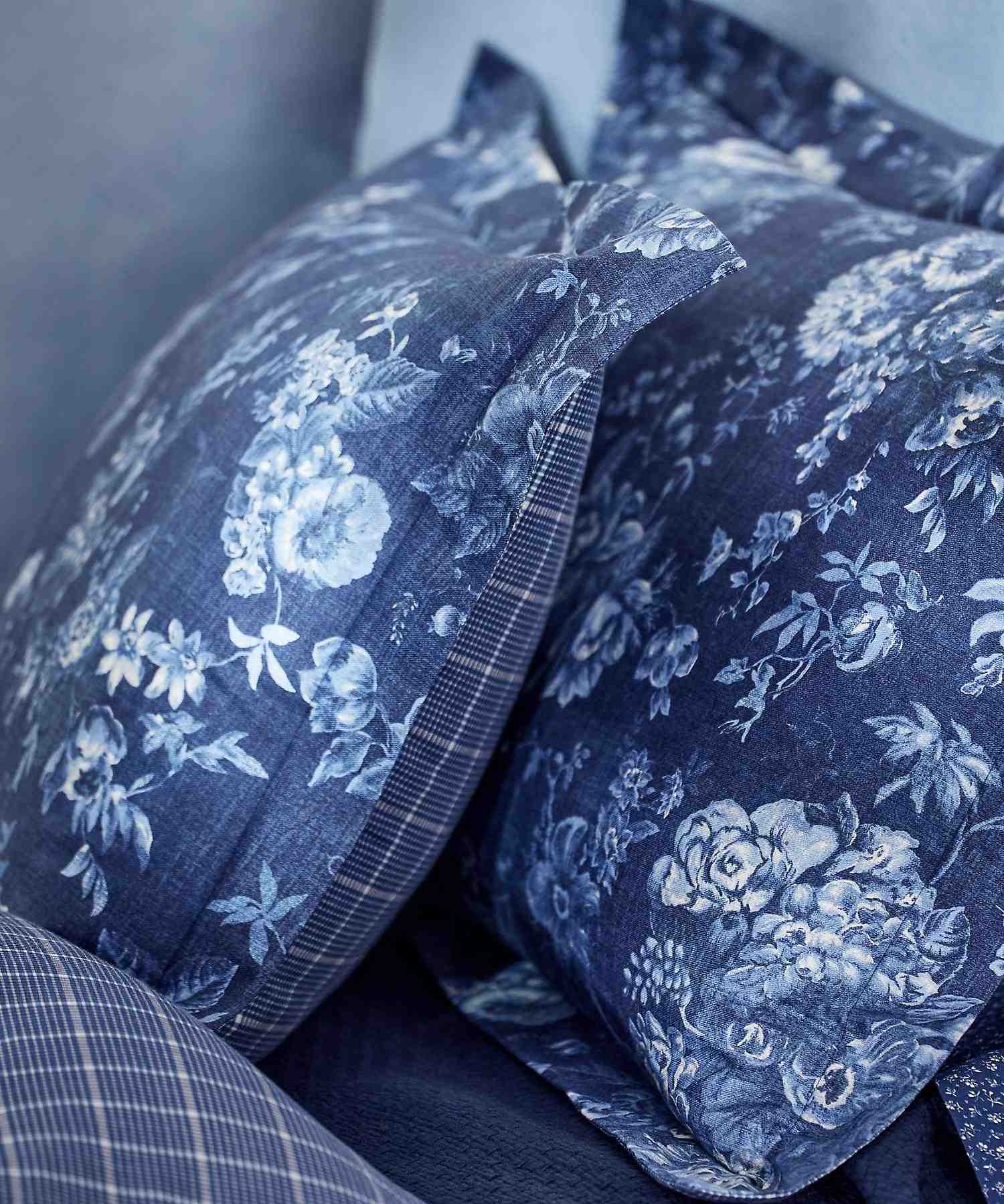 ラルフ ローレン ホーム RALPH LAUREN HOME KATHRYN スタンダード ピローシャム (410ネイビー) 410ネイビー