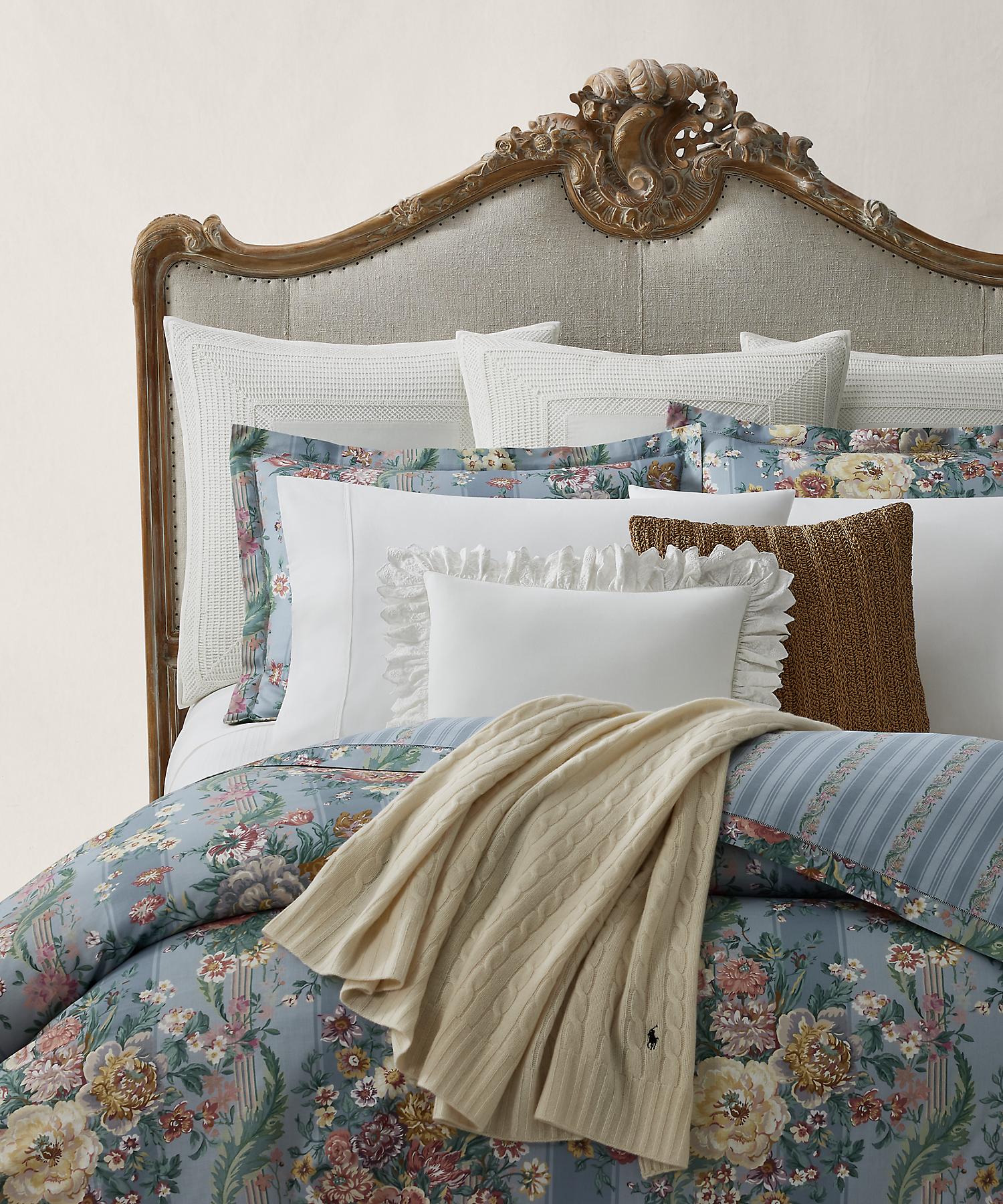 ラルフ ローレン ホーム RALPH LAUREN HOME ADALIA デュベ カバー/クイーンサイズ (400ブルー) 400ブルー