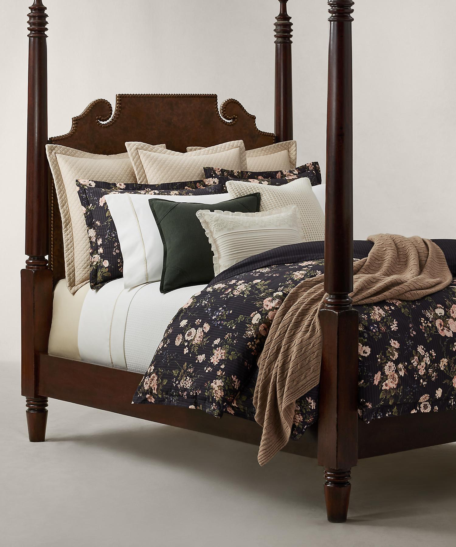 ラルフ ローレン ホーム RALPH LAUREN HOME THOMPSON デュベ カバー/ダブルサイズ (020グレー) 020グレー