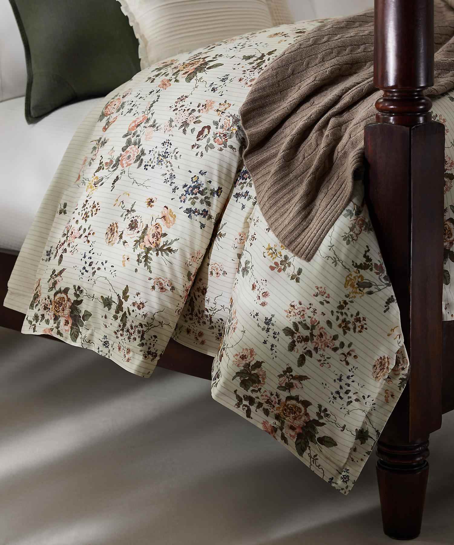 ラルフ ローレン ホーム RALPH LAUREN HOME THOMPSON デュベ カバー/ダブルサイズ (101ナチュラル) 101ナチュラル