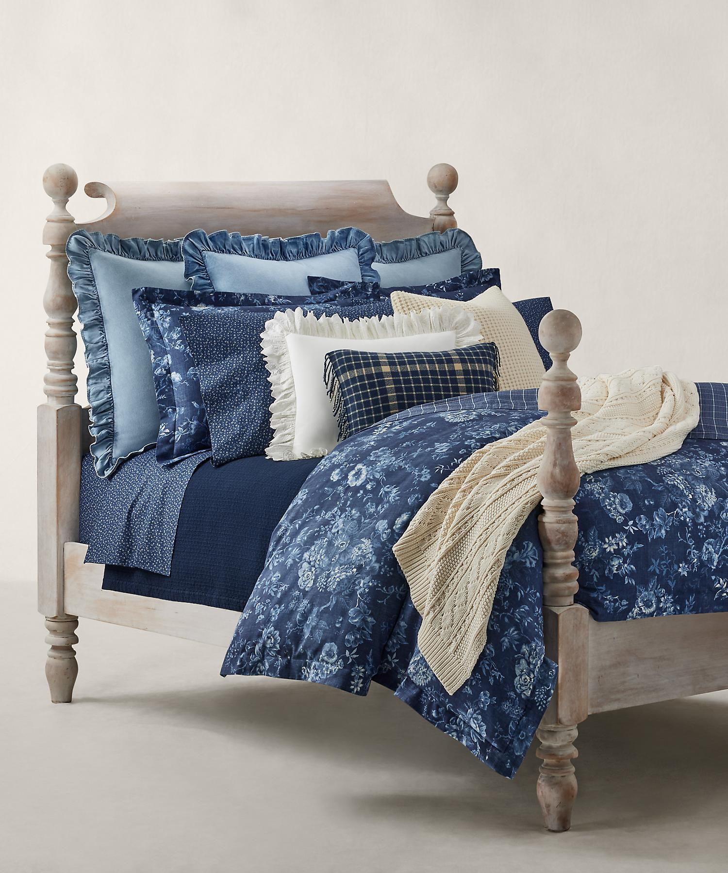 ラルフ ローレン ホーム RALPH LAUREN HOME KATHRYN デュベ カバー/ダブルサイズ (410ネイビー) 410ネイビー