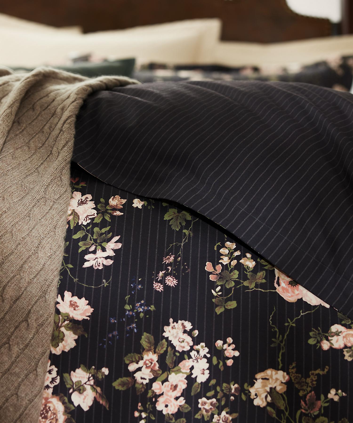 ラルフ ローレン ホーム RALPH LAUREN HOME THOMPSON デュベ カバー/クイーンサイズ (020グレー) 020グレー