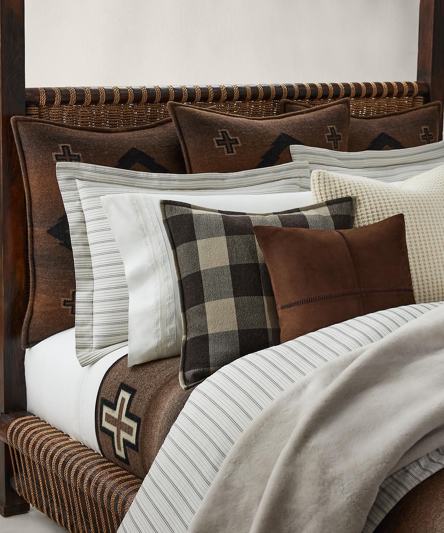 ラルフ ローレン ホーム RALPH LAUREN HOME MIRIAH フラットシーツ/シングルサイズ (100ホワイト) 100ホワイト