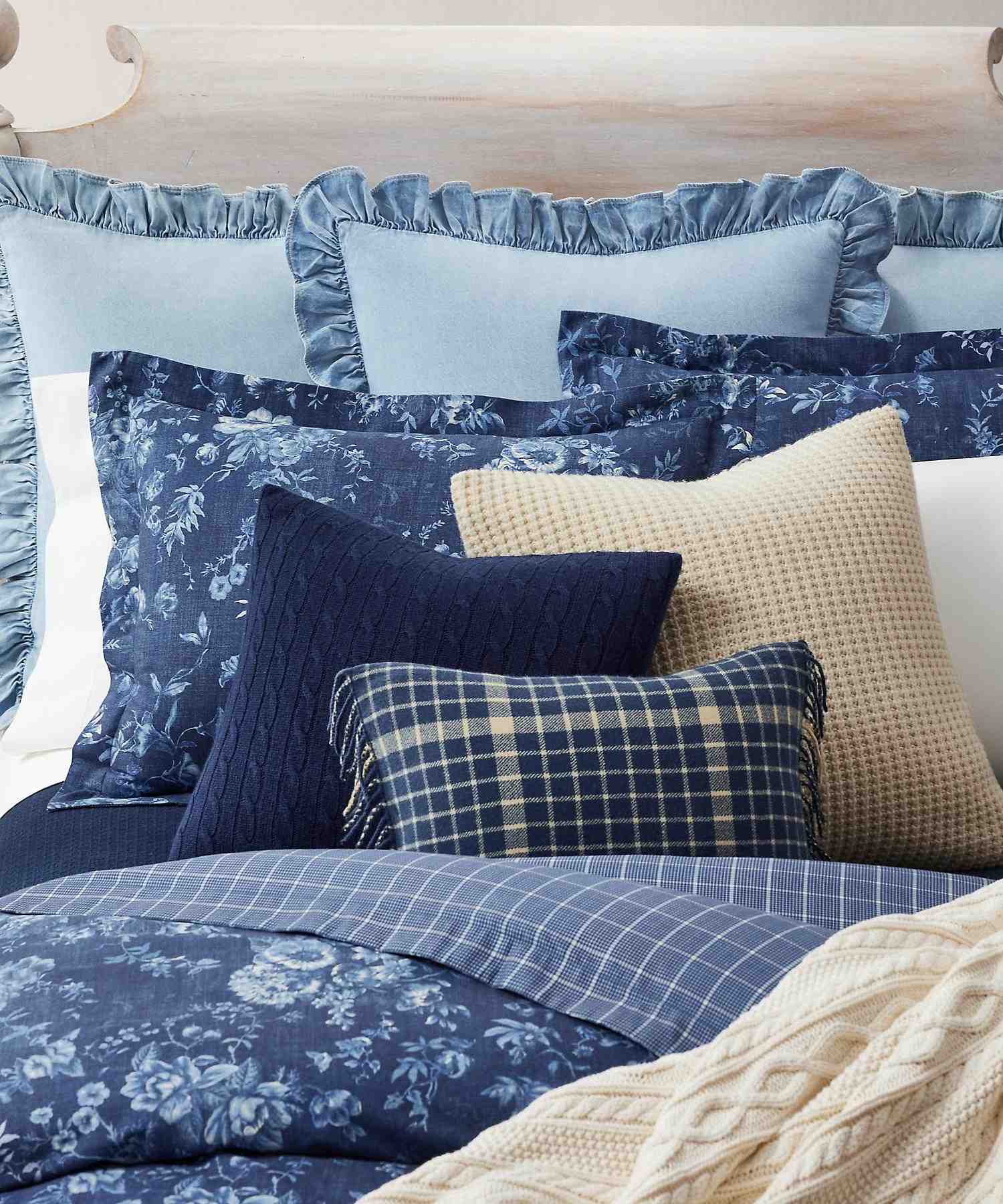 ラルフ ローレン ホーム RALPH LAUREN HOME KATHRYN デュベ カバー/シングルサイズ (410ネイビー) 410ネイビー