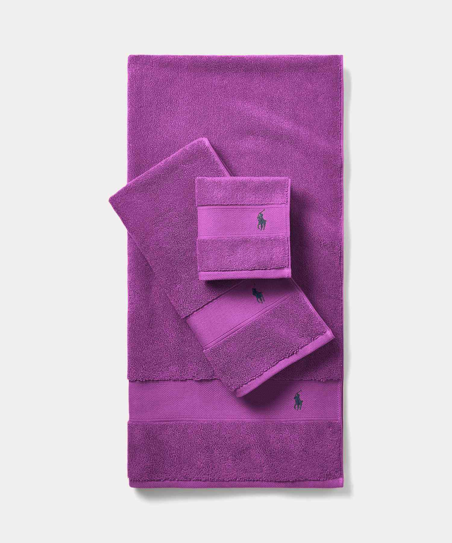 ラルフ ローレン ホーム RALPH LAUREN HOME Polo プレイヤー タオル (500パープル) 500パープル