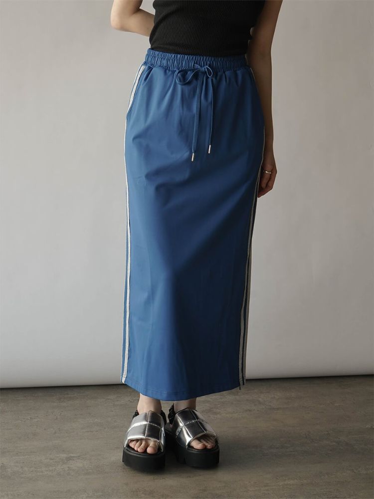 ラディエイト RADIATE ライントラックスカート (ブルー) ブルー