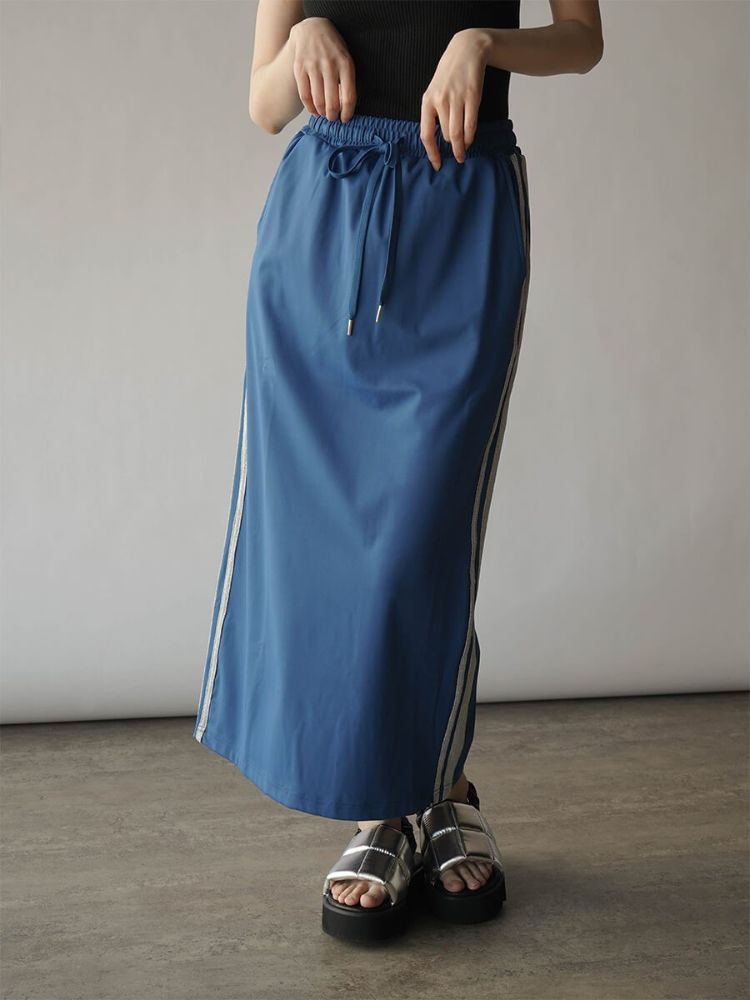 ラディエイト RADIATE ライントラックスカート (ブルー) ブルー