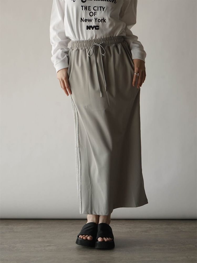 ラディエイト RADIATE ライントラックスカート (ブルー) ブルー