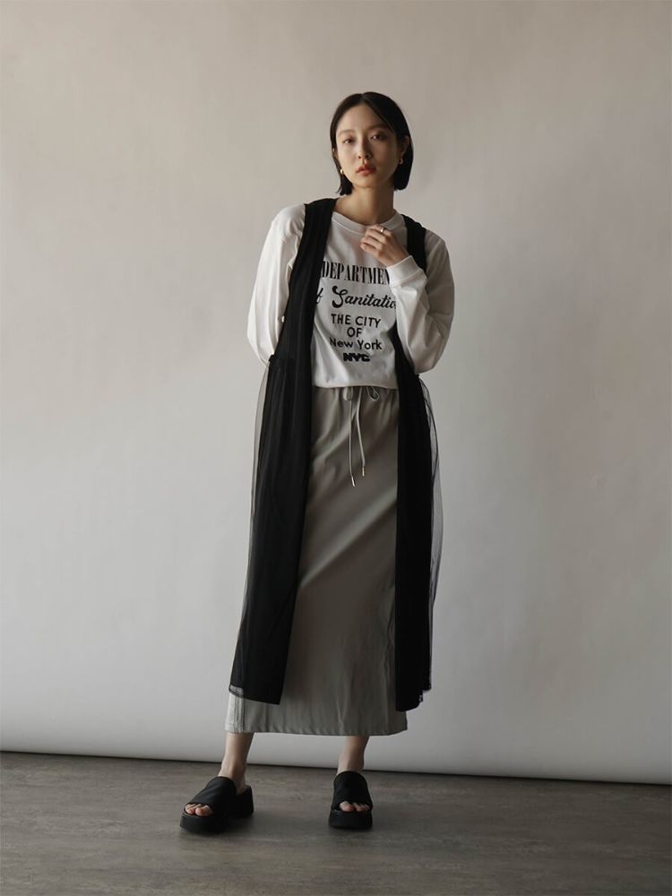 ラディエイト RADIATE ライントラックスカート (ブルー) ブルー