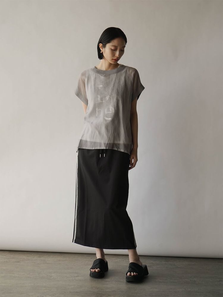 ラディエイト RADIATE ライントラックスカート (ブルー) ブルー