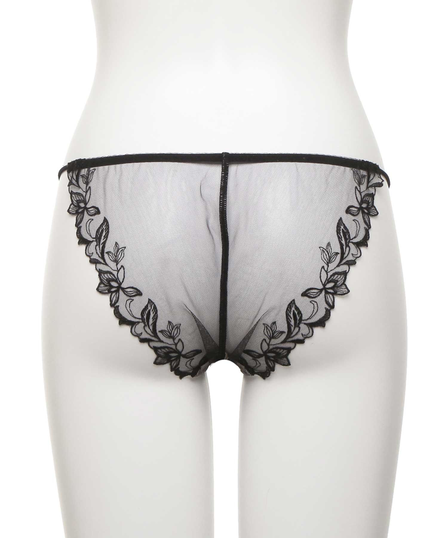 ラヴィジュール RAVIJOUR エルザ エンブロイダリーレース ショーツ 【返品不可商品】 (BLACK) BLACK