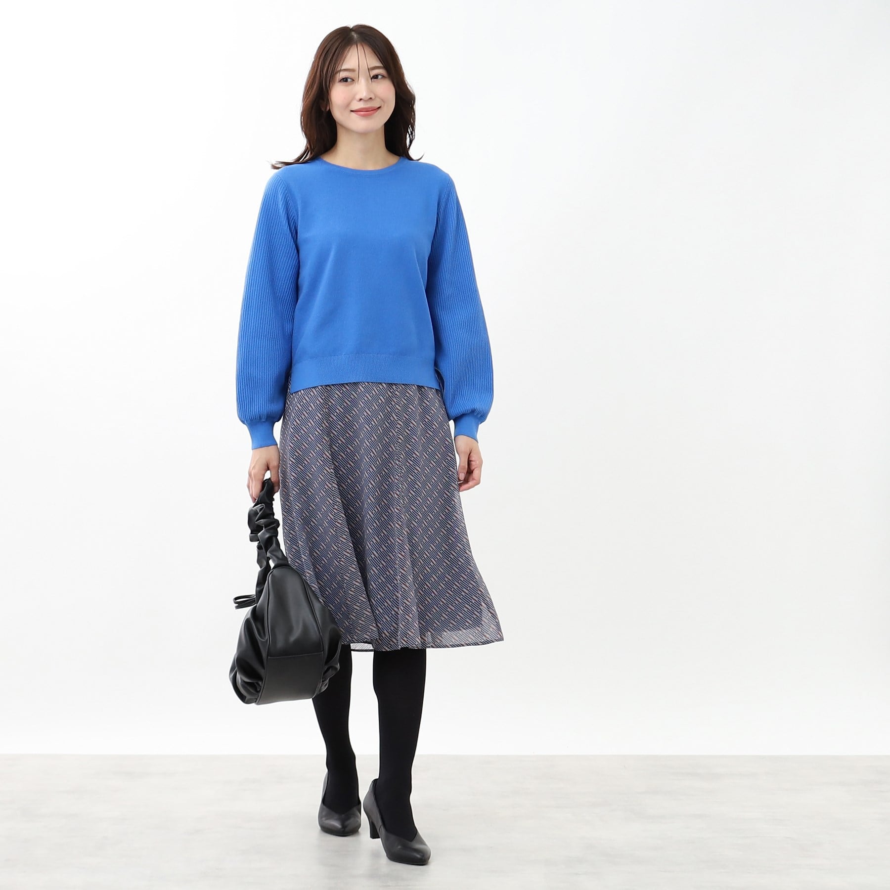 リフレクト Reflect 【マシンウォッシュ可】パフスリーブニット (オフホワイト(003)) オフホワイト(003)