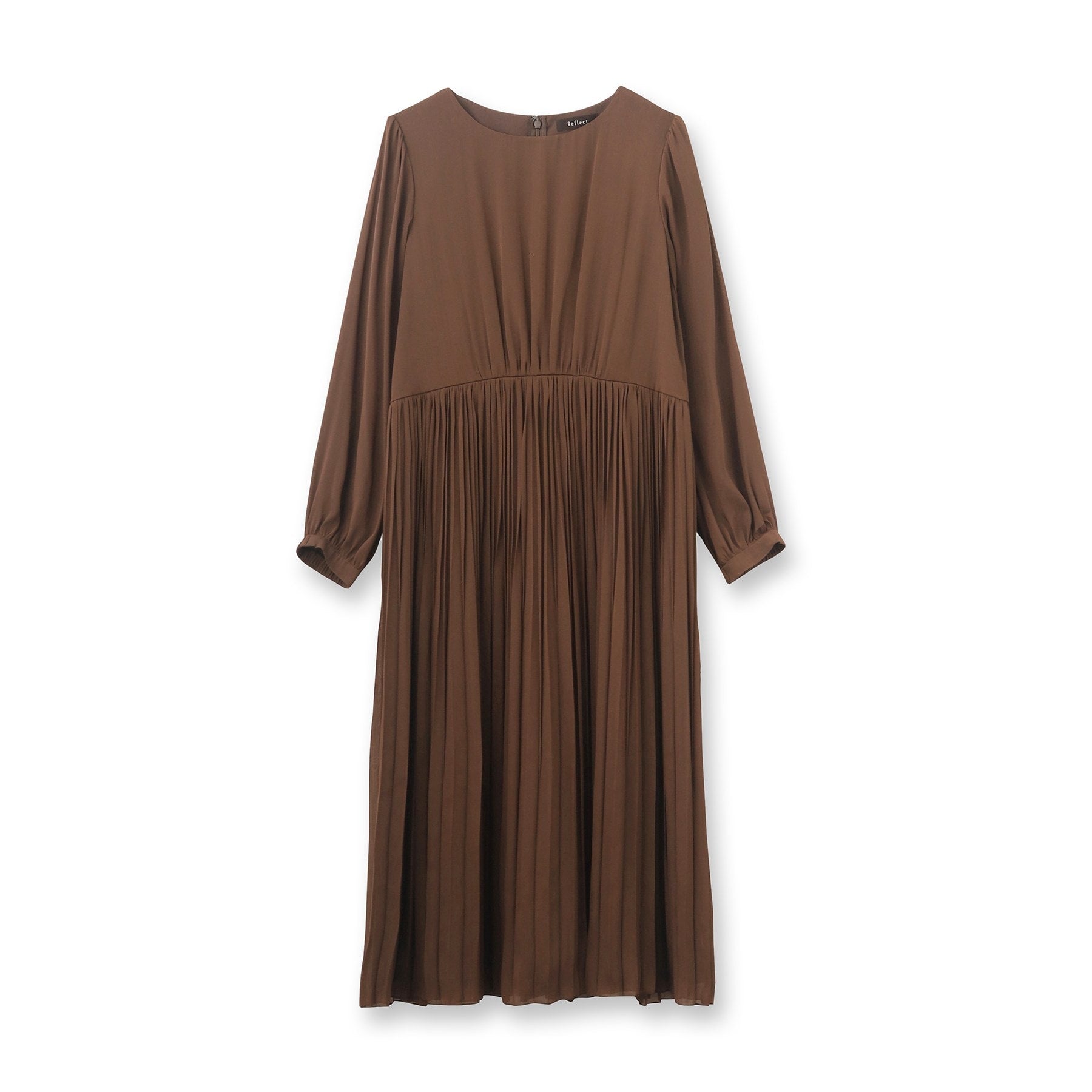 リフレクト Reflect 【手洗い可】フィットアンドフレアワンピース (ネイビー(094)) ネイビー(094)