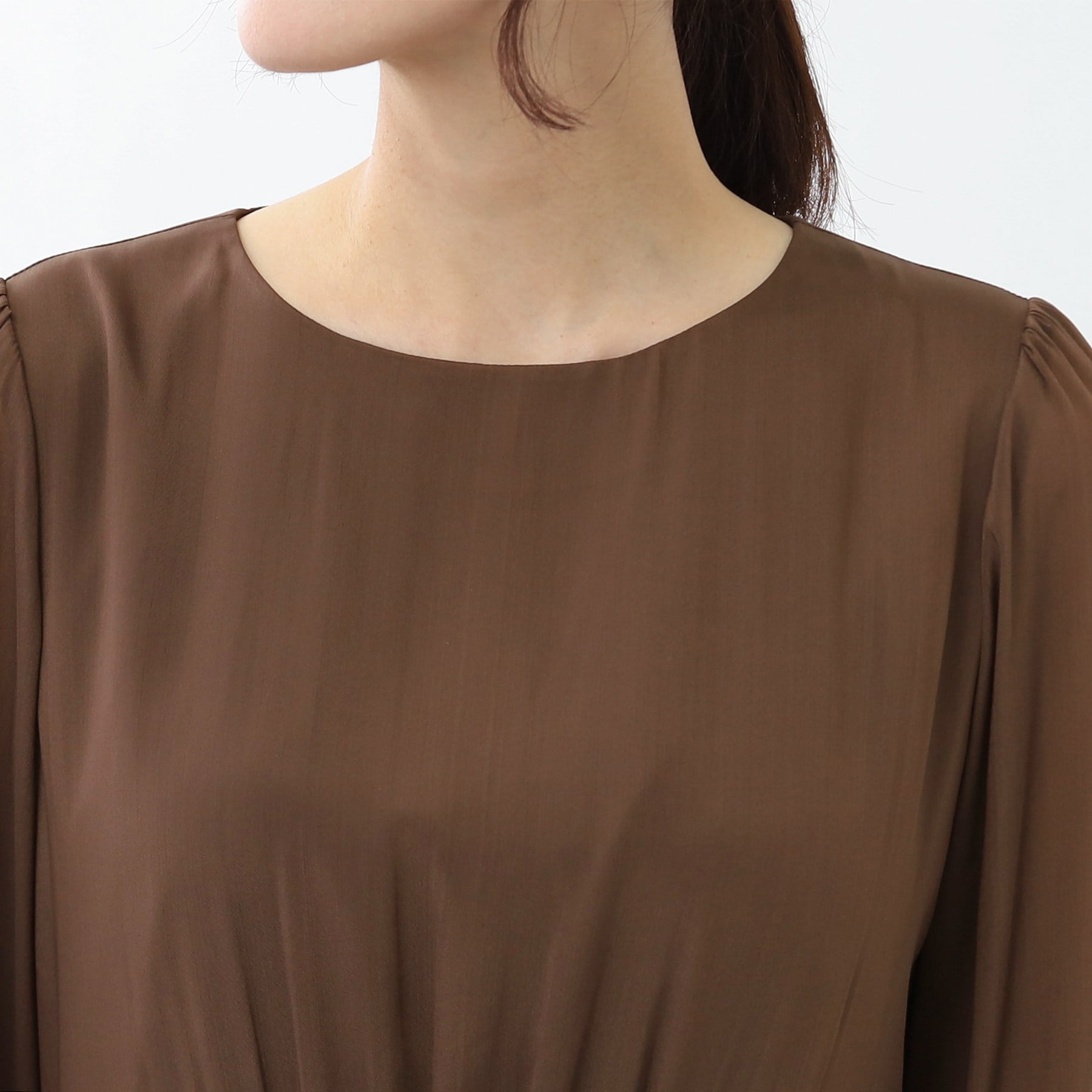 リフレクト Reflect 【手洗い可】フィットアンドフレアワンピース (ネイビー(094)) ネイビー(094)