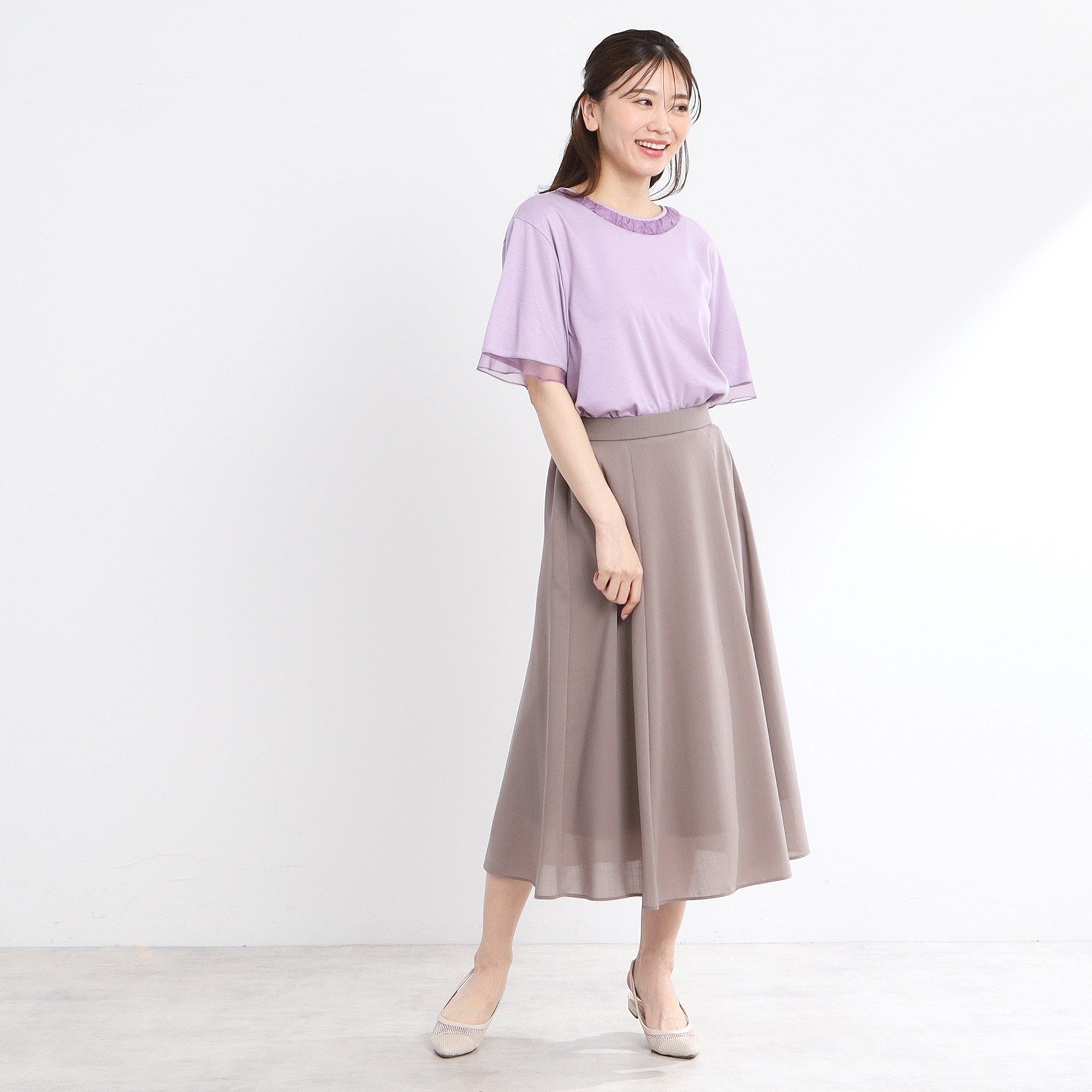 リフレクト Reflect 【接触冷感/洗える】キレイめジャージプルオーバー (ネイビー(094)) ネイビー(094)