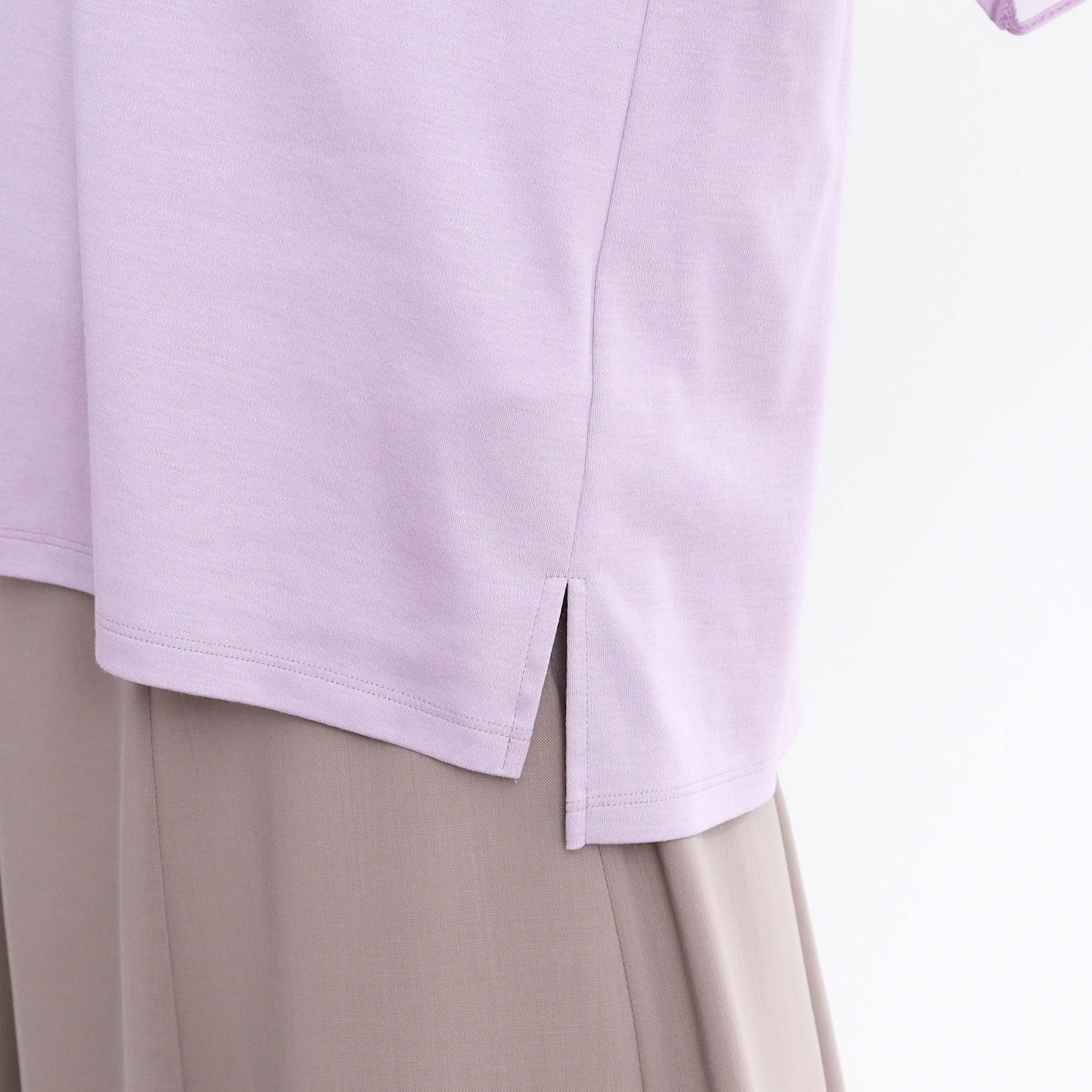 リフレクト Reflect 【接触冷感/洗える】キレイめジャージプルオーバー (ネイビー(094)) ネイビー(094)