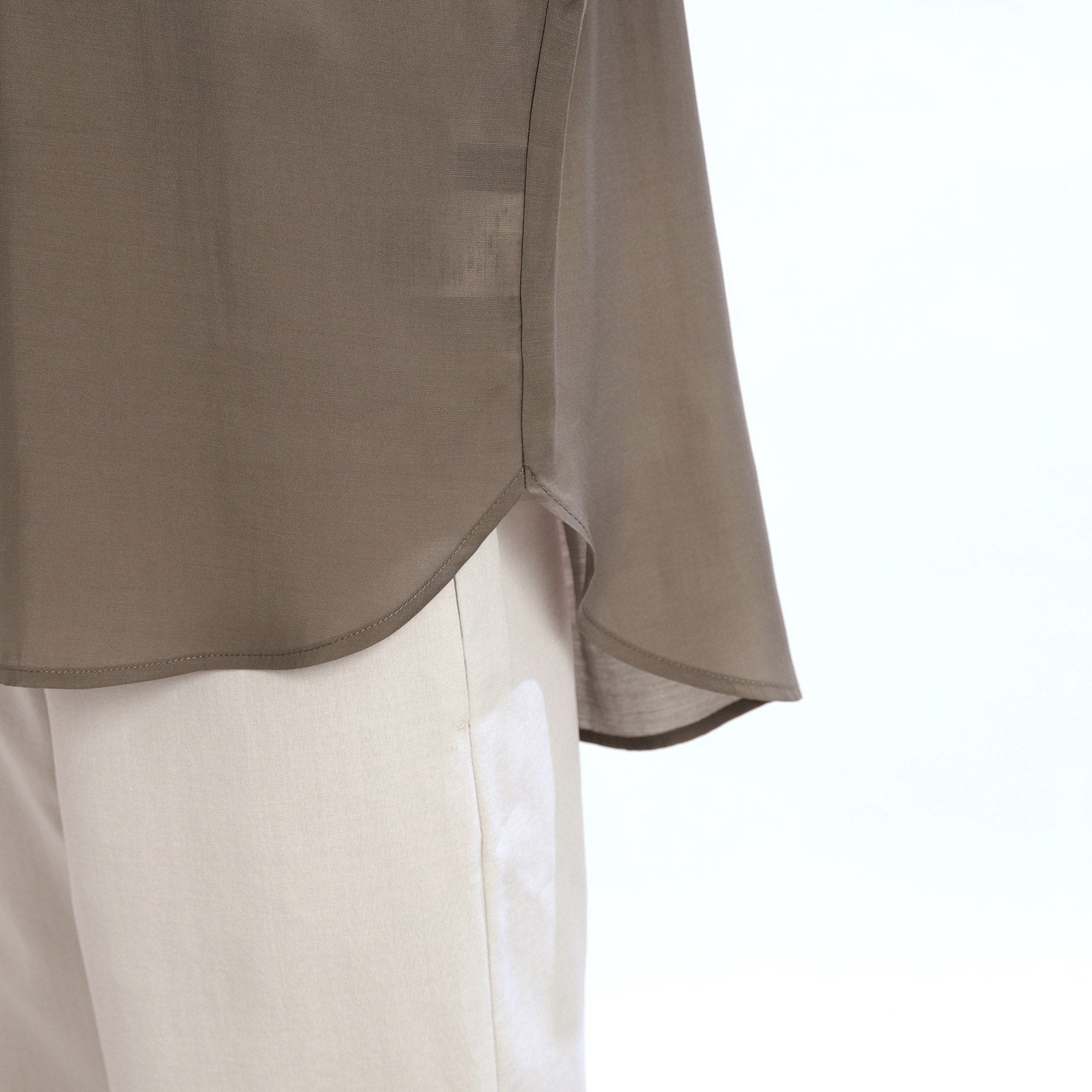 リフレクト Reflect 【E-QUALITY/手洗い可】オフボディドルマンブラウス (モカブラウン(042)) モカブラウン(042)