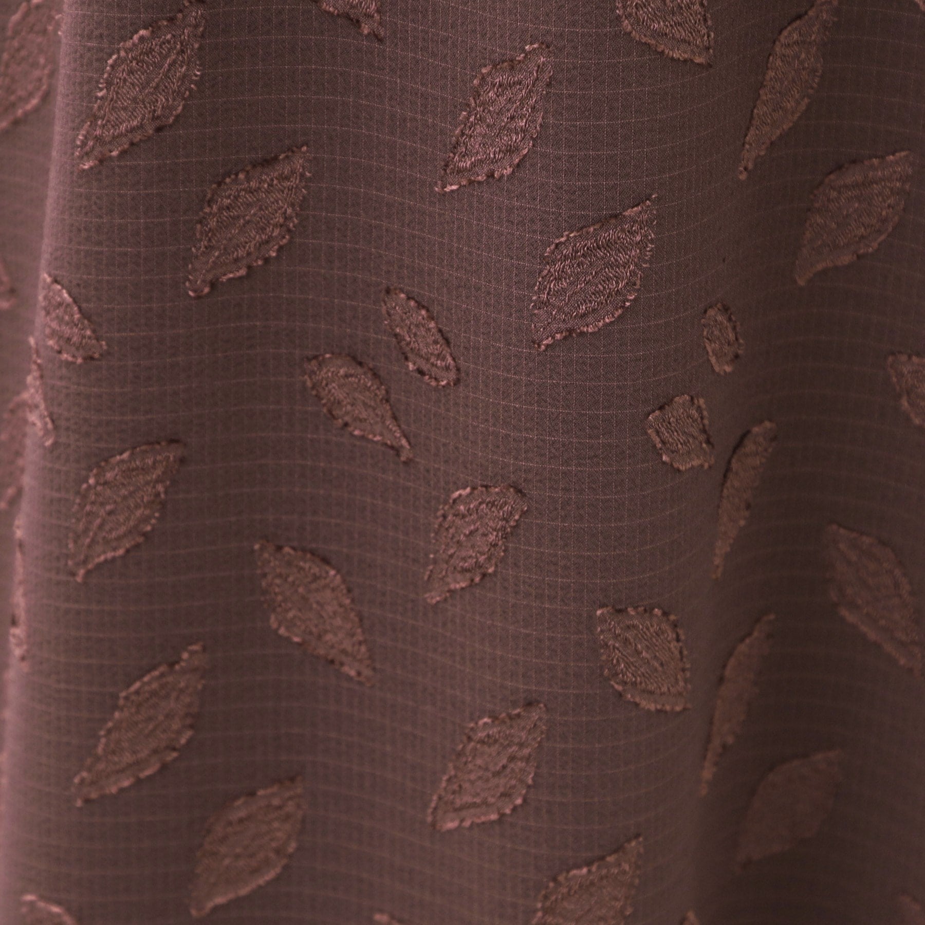 リフレクト Reflect 【撥水/二の腕カバー/付属リボン付き】ケープデザインノースリーブワンピース (ブラウン(443)) ブラウン(443)