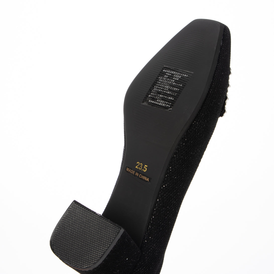 リゾイ REZOY 【2025AW新作】【REZOY】ビジューバックルスクエアトゥパンプス (ブラック) ブラック