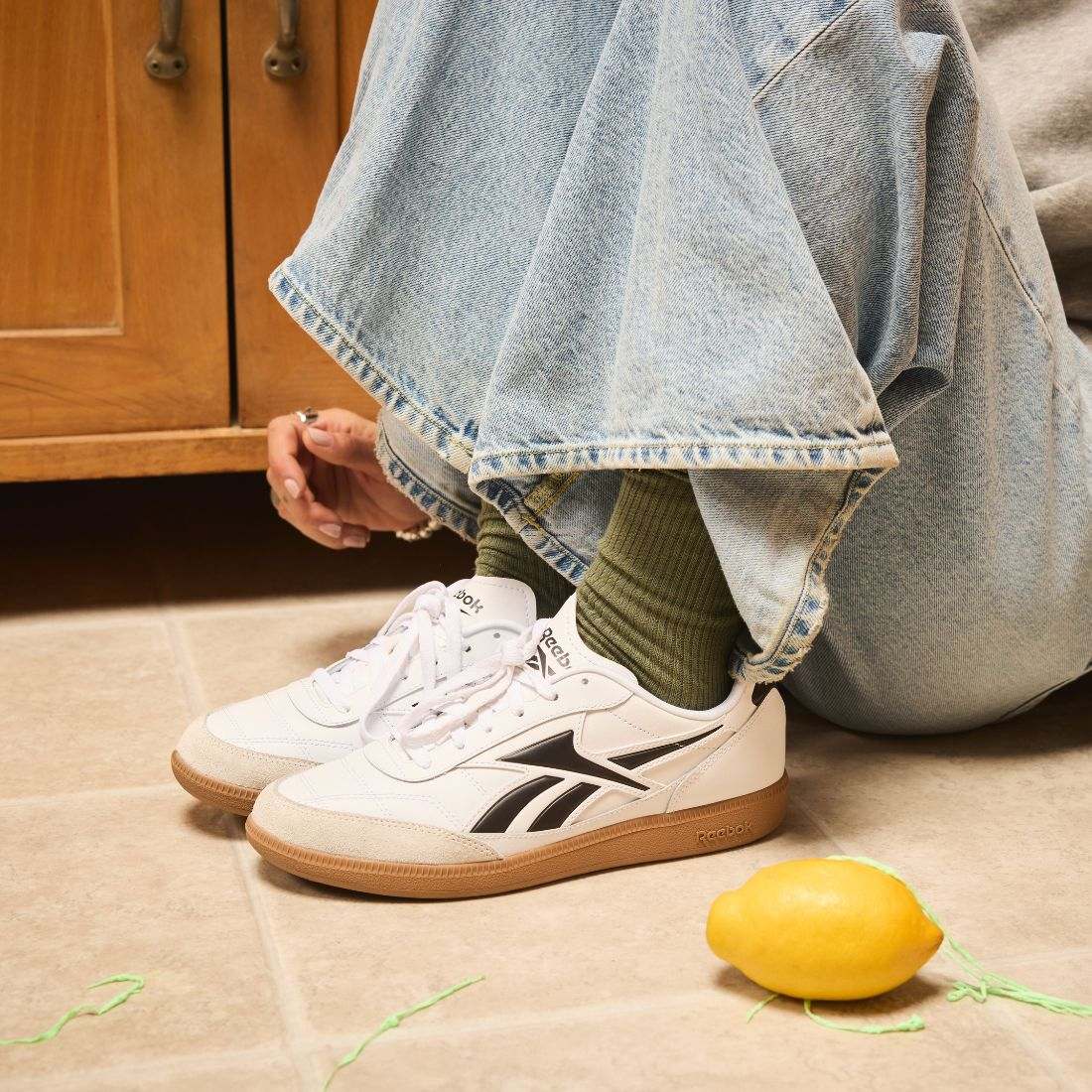 ファイナル / REEBOK FINALE SA (ホワイト/ブラック) ホワイト/ブラック