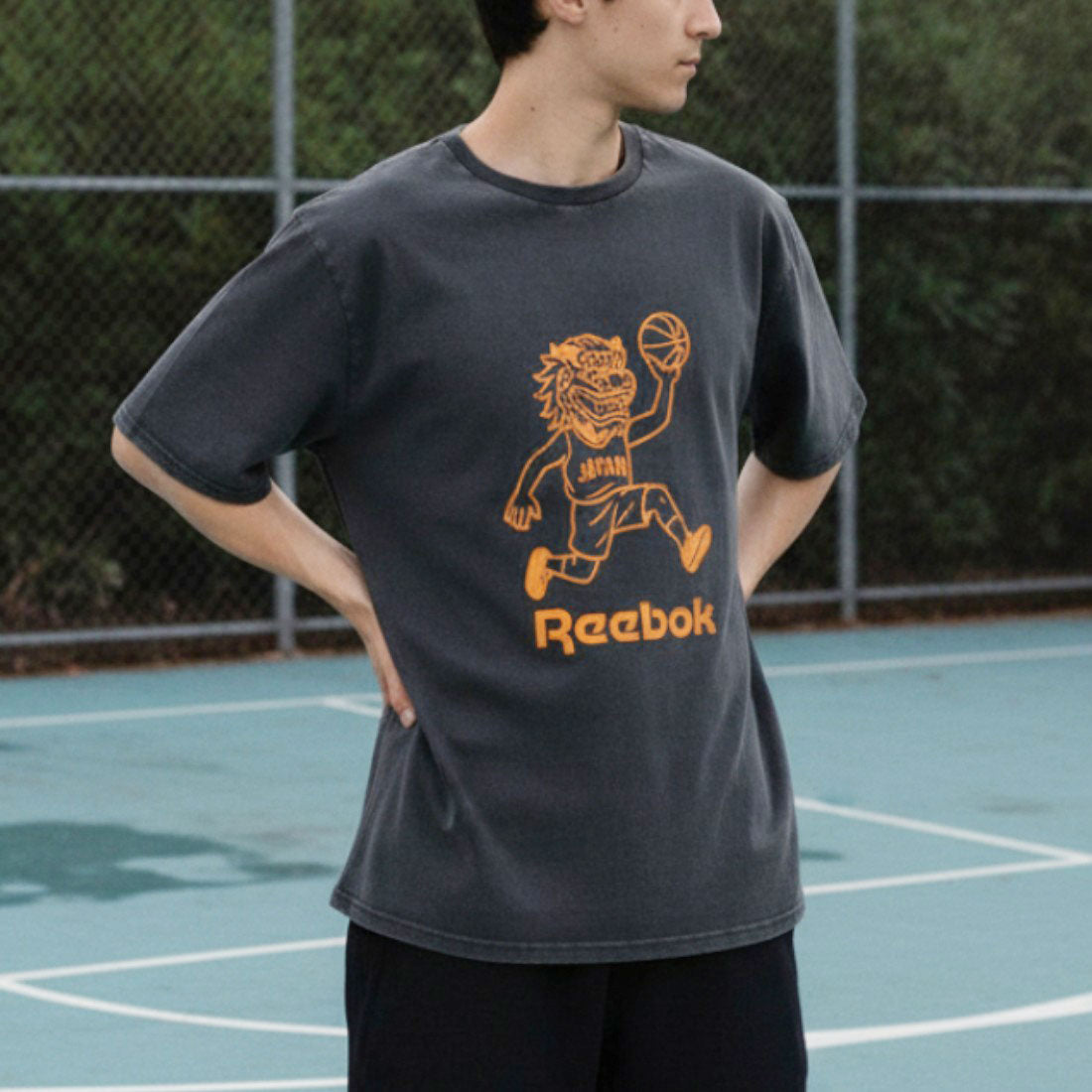 リーボック Reebok Reebok SHISHIMAI ヴィンテージ Tシャツ【日本限定モデル】 (BL) BL