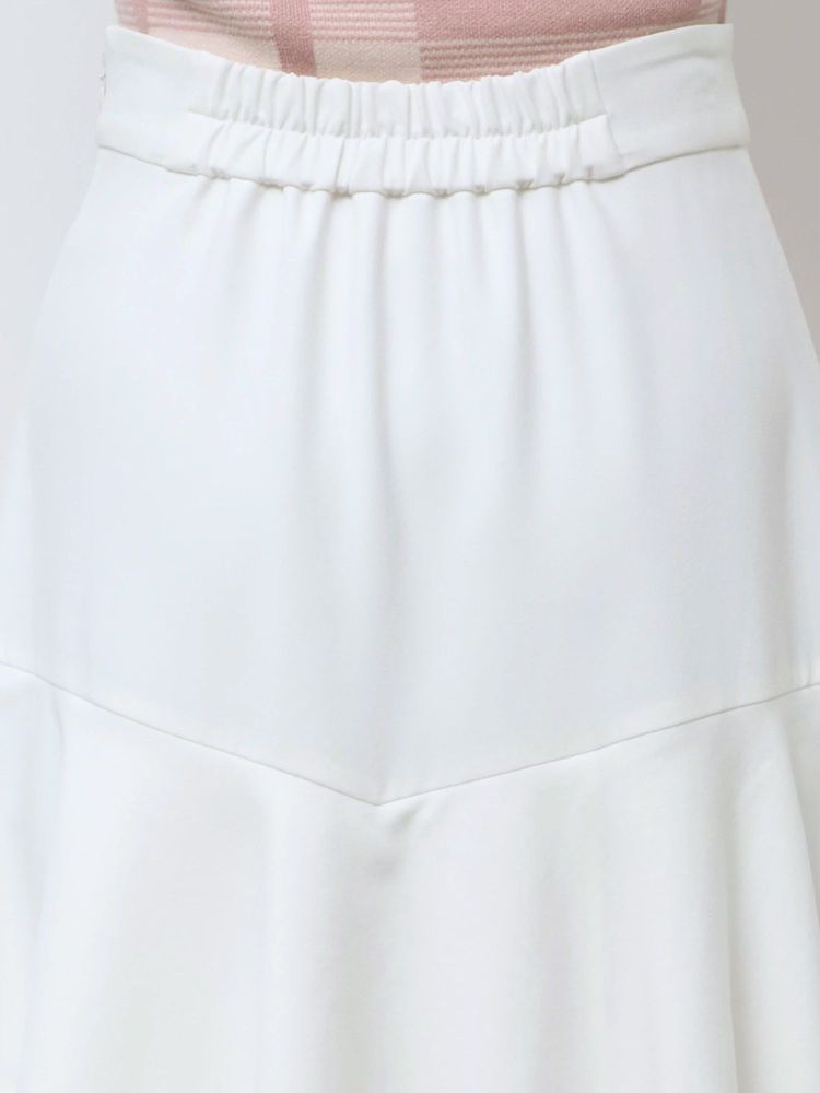 リゼクシー RESEXXY ラッフルプリーツフレアスカート (ブルー) ブルー