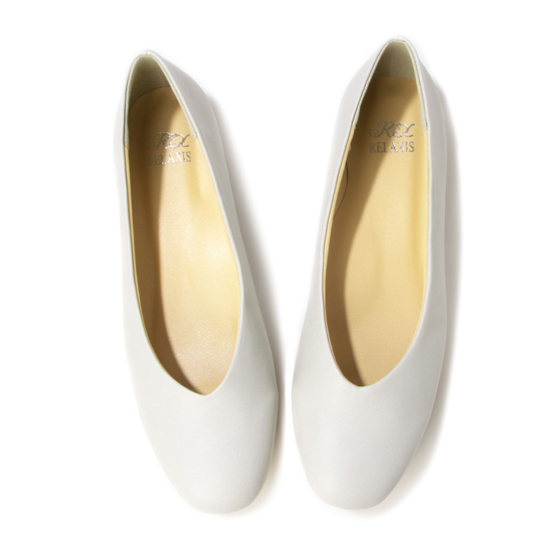 リラクシス RELAXIS【防水】防水Vカットバレエシューズ