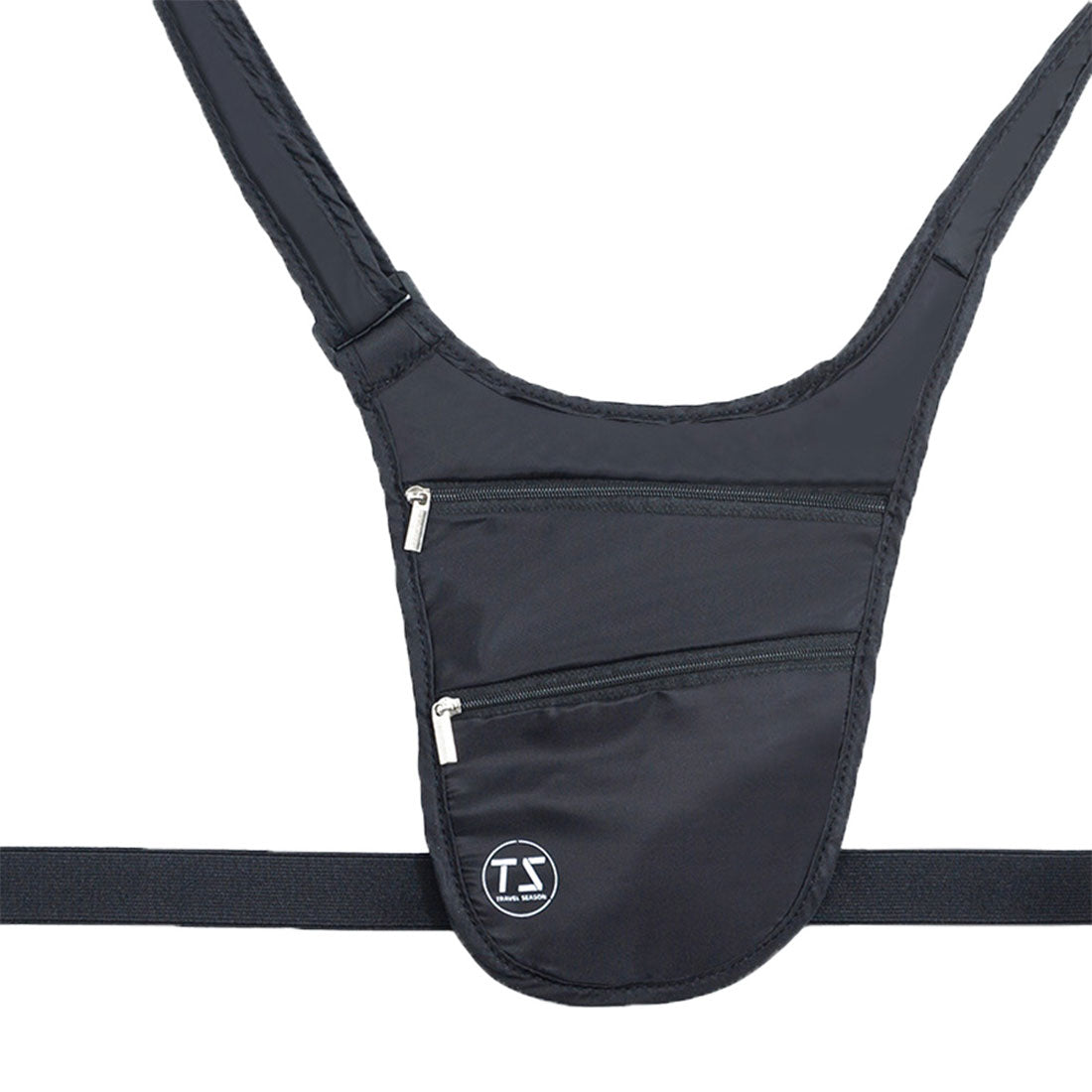 Real Style Security Pouch Travel Waist Shoulder Body Bag Men Women Lightweight Overseas Anti-theft Secret Inner Water-repellent