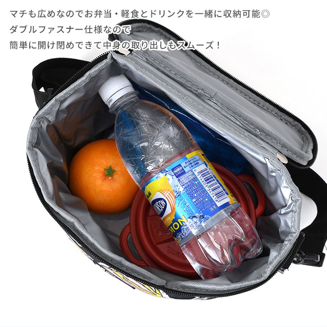 リアルスタイル REAL STYLE 保冷バッグ 大容量 お弁当 折りたたみ ランチバッグ クーラーバッグ 最強 ゴルフ レディース メンズ ショルダー 斜めがけ 10L 7L (7L) 7L