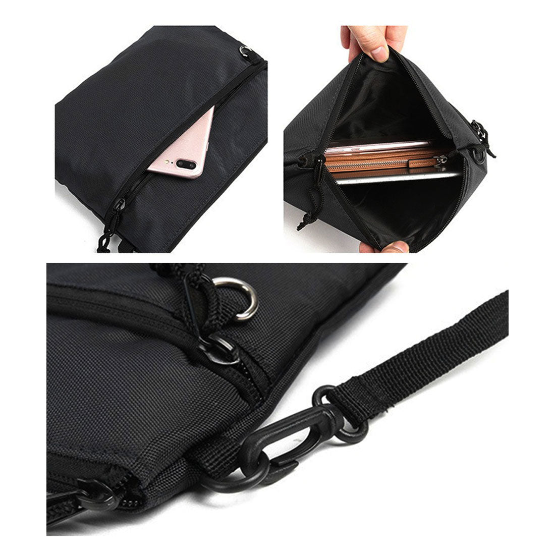 リアルスタイル REAL STYLE サコッシュ ショルダーバッグ レディース メンズ ポシェット 軽量 軽い 小さい 斜めがけ ポーチ おしゃれ スリム 撥水 カジュアル 大人 (テラコッタ) テラコッタ