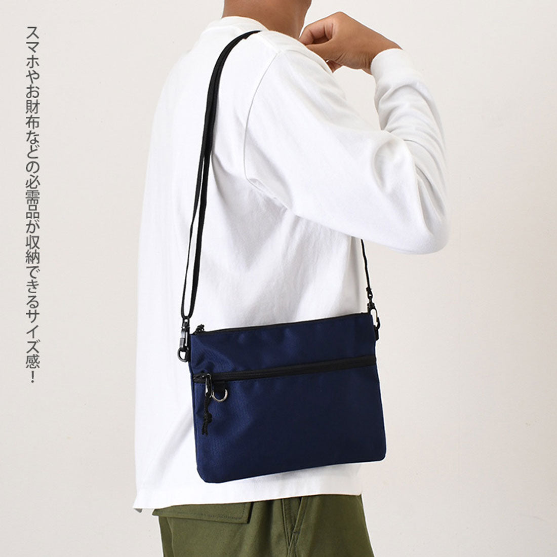 リアルスタイル REAL STYLE サコッシュ ショルダーバッグ レディース メンズ ポシェット 軽量 軽い 小さい 斜めがけ ポーチ おしゃれ スリム 撥水 カジュアル 大人 (テラコッタ) テラコッタ