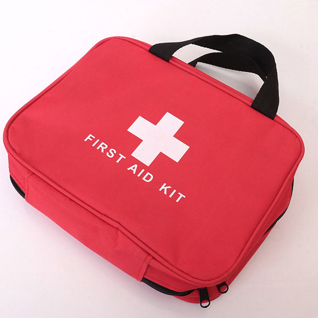 真正的真實風格的醫療袋緊急袋袋時尚大容量盒丸盒輕巧家庭家庭緊急治療學校戶外災難預防